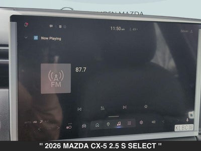 2026 Mazda CX-5 2.5 S Select AWD