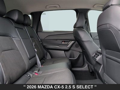 2026 Mazda CX-5 2.5 S Select AWD