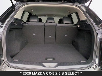 2026 Mazda CX-5 2.5 S Select AWD