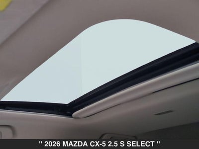 2026 Mazda CX-5 2.5 S Select