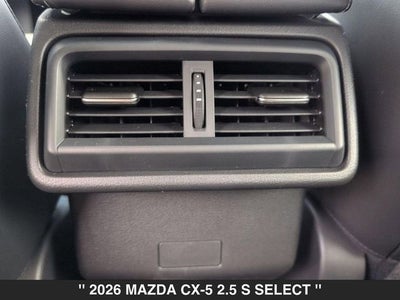 2026 Mazda CX-5 2.5 S Select AWD
