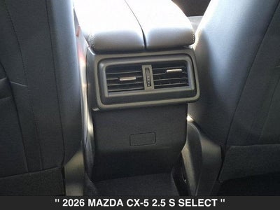 2026 Mazda CX-5 2.5 S Select AWD