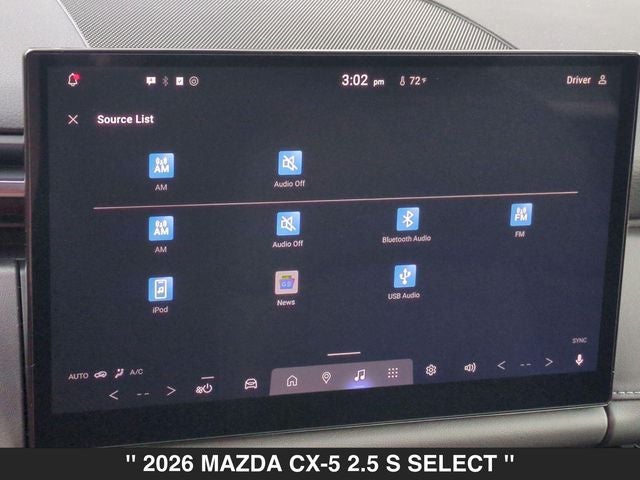 2026 Mazda CX-5 2.5 S Select