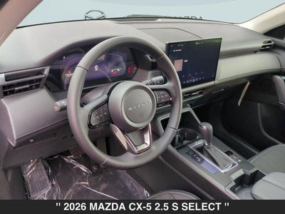 2026 Mazda CX-5 2.5 S Select AWD
