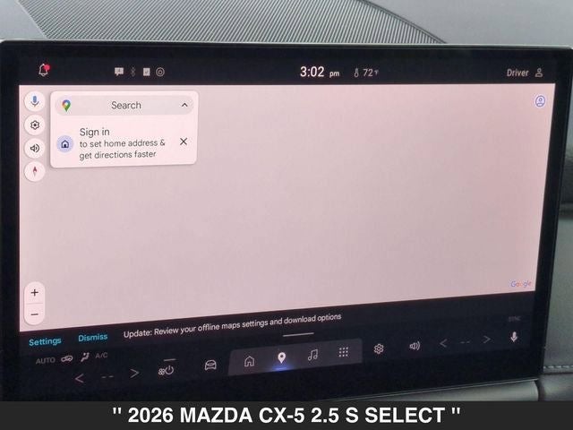 2026 Mazda CX-5 2.5 S Select AWD