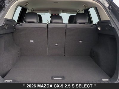 2026 Mazda CX-5 2.5 S Select AWD