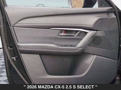 2026 Mazda CX-5 2.5 S Select