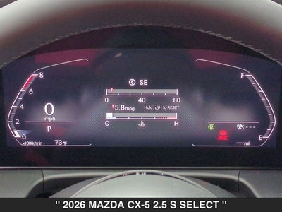 2026 Mazda CX-5 2.5 S Select