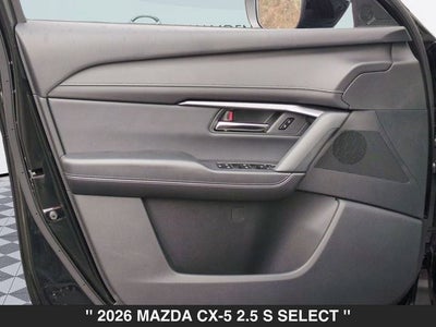 2026 Mazda CX-5 2.5 S Select AWD