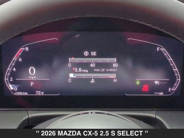 2026 Mazda CX-5 2.5 S Select AWD