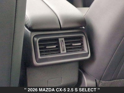 2026 Mazda CX-5 2.5 S Select AWD