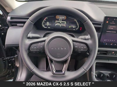 2026 Mazda CX-5 2.5 S Select