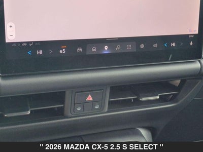2026 Mazda CX-5 2.5 S Select