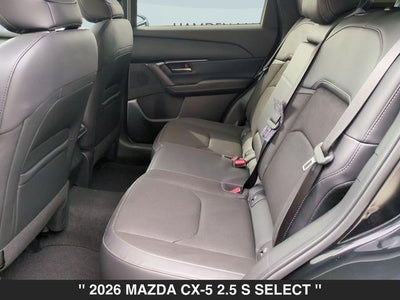 2026 Mazda CX-5 2.5 S Select