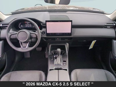2026 Mazda CX-5 2.5 S Select