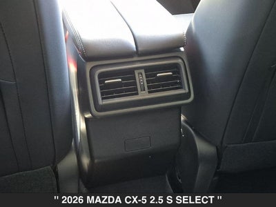 2026 Mazda CX-5 2.5 S Select AWD