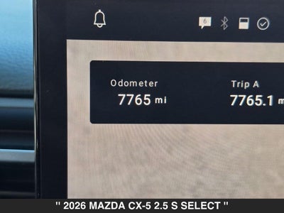 2026 Mazda CX-5 2.5 S Select AWD