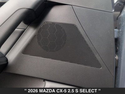 2026 Mazda CX-5 2.5 S Select AWD