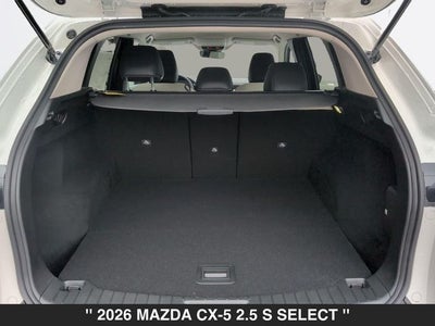 2026 Mazda CX-5 2.5 S Select AWD