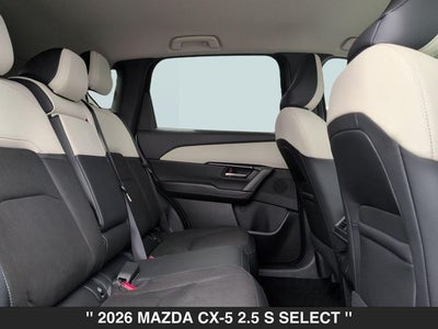 2026 Mazda CX-5 2.5 S Select AWD