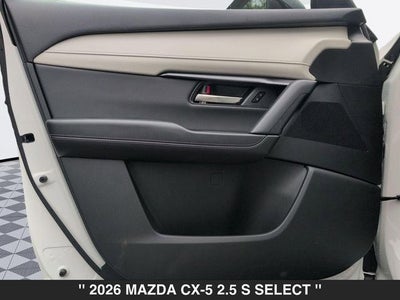 2026 Mazda CX-5 2.5 S Select AWD
