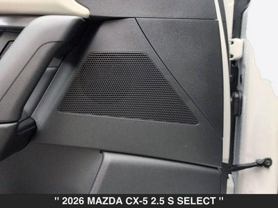2026 Mazda CX-5 2.5 S Select AWD