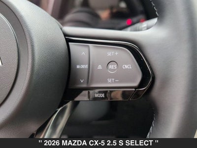 2026 Mazda CX-5 2.5 S Select AWD
