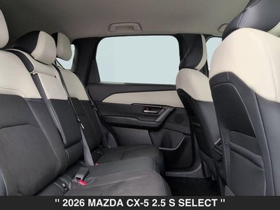 2026 Mazda CX-5 2.5 S Select AWD