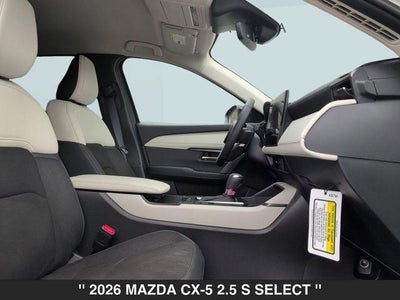 2026 Mazda CX-5 2.5 S Select AWD