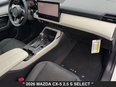 2026 Mazda CX-5 2.5 S Select AWD