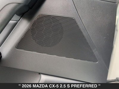 2026 Mazda CX-5 2.5 S Preferred
