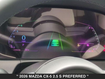 2026 Mazda CX-5 2.5 S Preferred