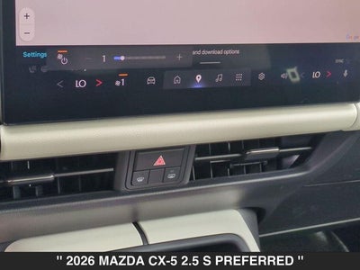 2026 Mazda CX-5 2.5 S Preferred