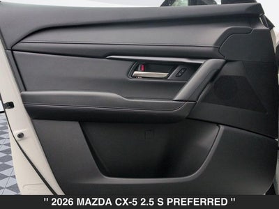 2026 Mazda CX-5 2.5 S Preferred