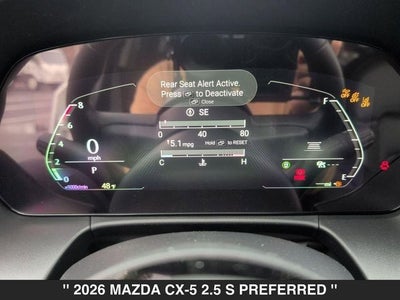 2026 Mazda CX-5 2.5 S Preferred AWD
