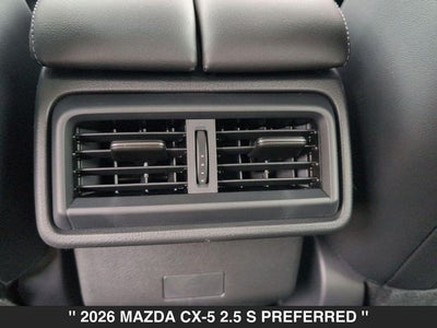 2026 Mazda CX-5 2.5 S Preferred