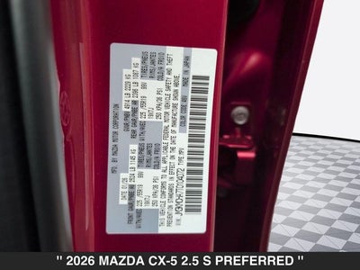 2026 Mazda CX-5 2.5 S Preferred