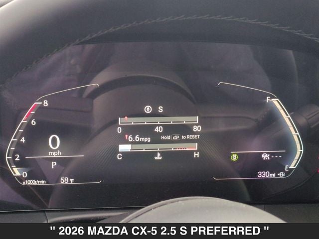 2026 Mazda CX-5 2.5 S Preferred