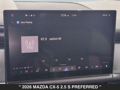2026 Mazda CX-5 2.5 S Preferred