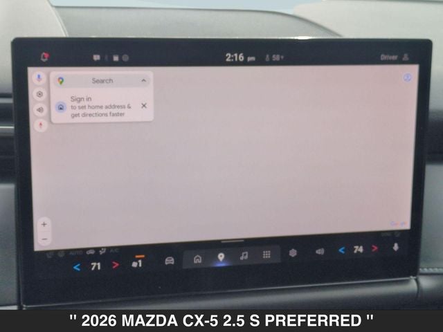 2026 Mazda CX-5 2.5 S Preferred