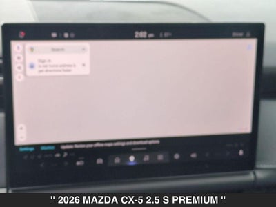 2026 Mazda CX-5 2.5 S Premium