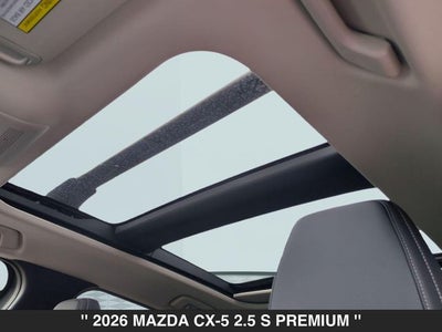 2026 Mazda CX-5 2.5 S Premium