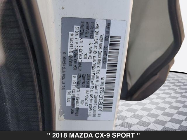 2018 Mazda CX-9 Sport