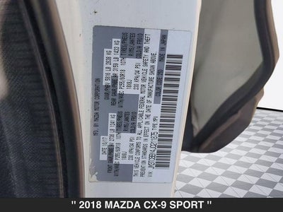 2018 Mazda CX-9 Sport