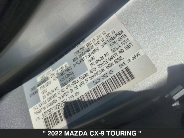 2022 Mazda CX-9 Touring