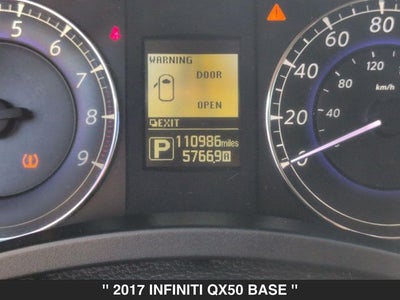 2017 INFINITI QX50 Base