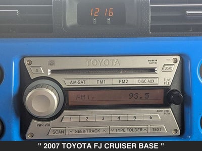 2007 Toyota FJ Cruiser Base