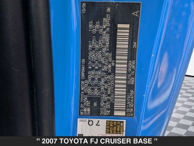 2007 Toyota FJ Cruiser Base