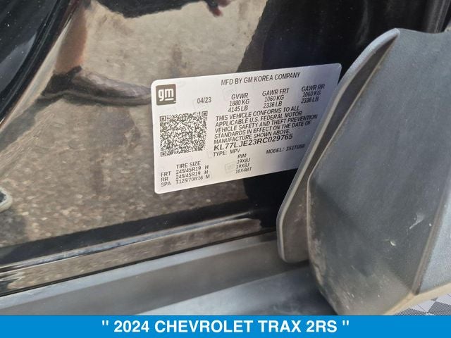 2024 Chevrolet Trax 2RS
