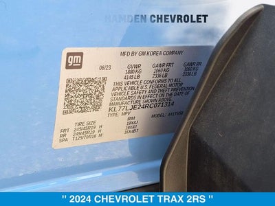 2024 Chevrolet Trax 2RS